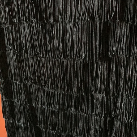 🚨SOLD ELSEWHERE!🚨Vintage Flapper Style Dress with Velvet Straps - Picture 2 of 8